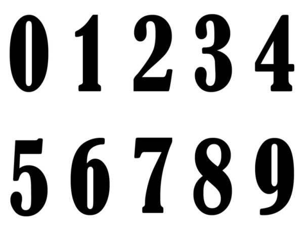 hindu-arabic numerals