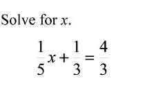 one-step equations