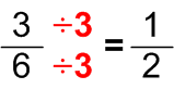 simplify fractions