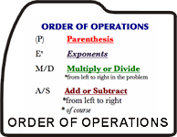 order of operations math